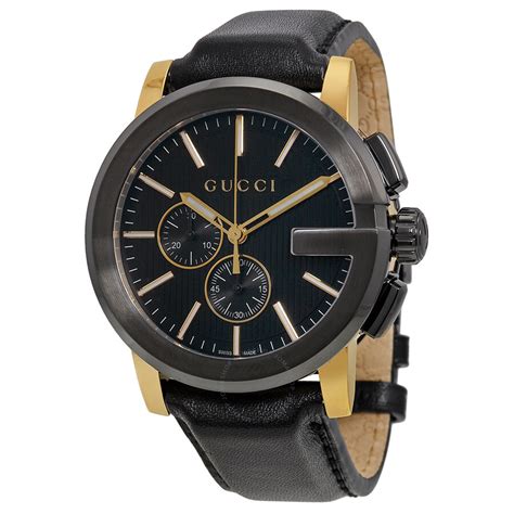 mens black gucci watch